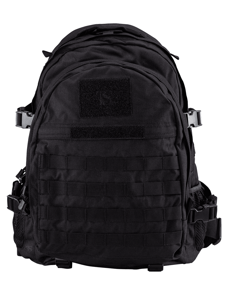 Tru-Spec Black Elite 3-Day Backpack 1050D Nylon 