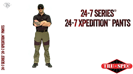 Tru-Spec Men's 24/7 Series Polyester/Cotton Rip-Stop Xpedition Charcoal Pants
