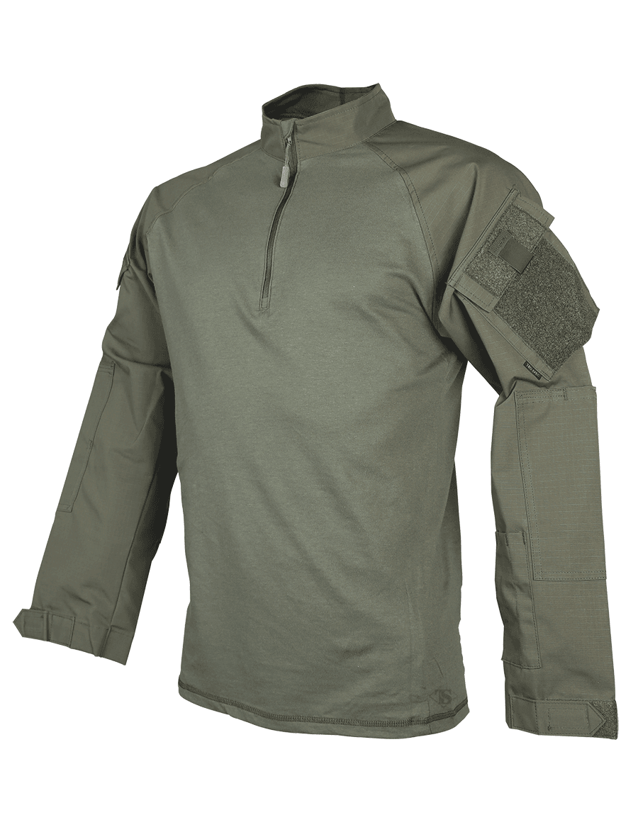 New BlackHawk Warrior Wear Tactical Shirt Olive Green Long Sleeve Size Large L 