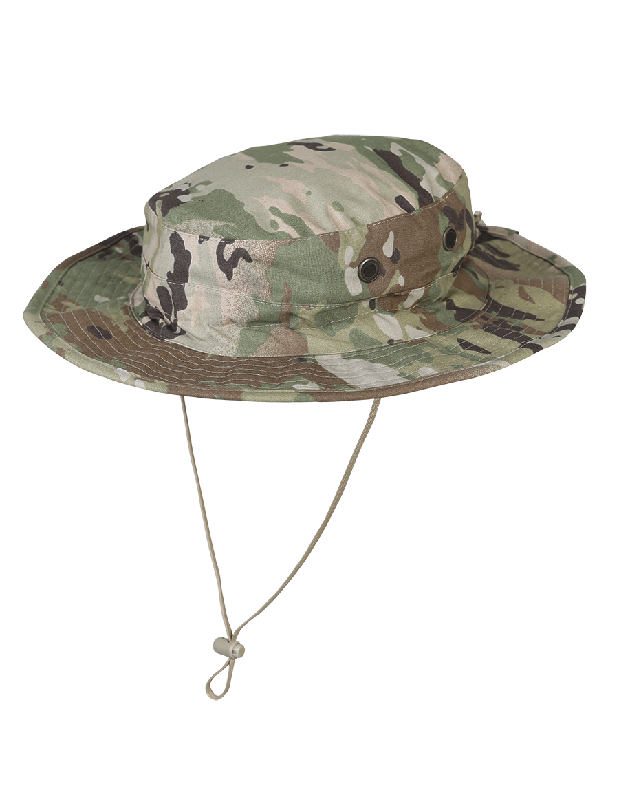 Tru Spec 3206006 Military Boonie Hat Khaki Size 7.75 100% Cotton 