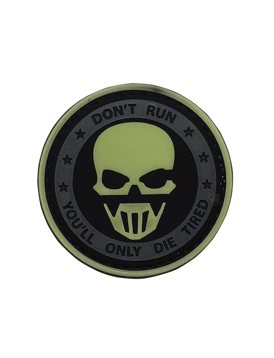 DON'T RUN - GHOST NIGHT GLOW MORALE PATCH