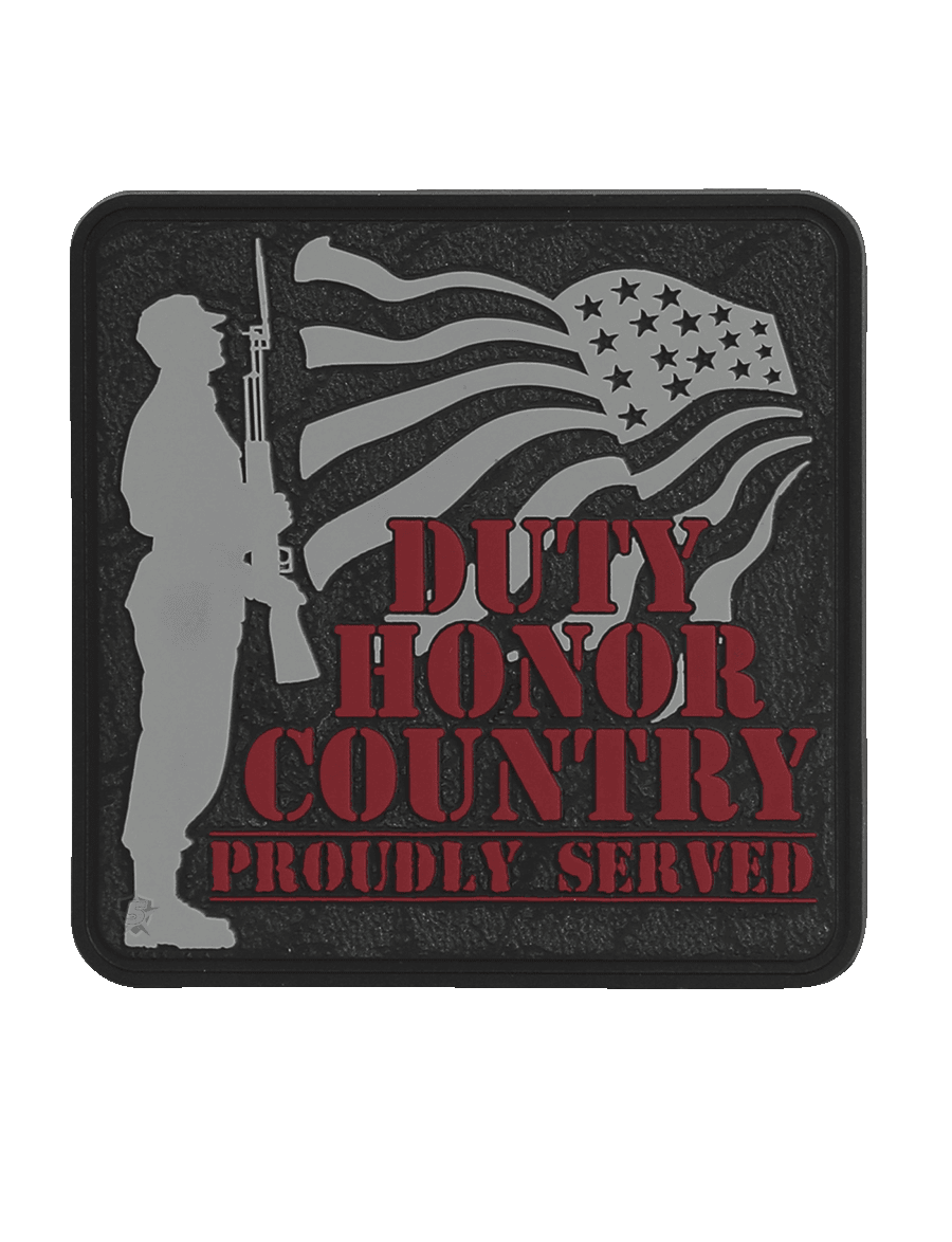 DUTY HONOR MORALE PATCH