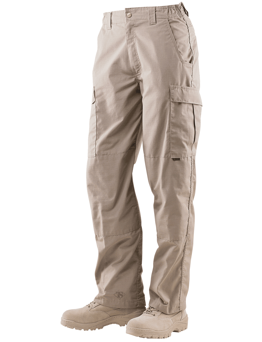 TRU-SPEC 1062029 Black 24-7 Polyester Cotton Ripstop Trousers W42 L34 for sale online 