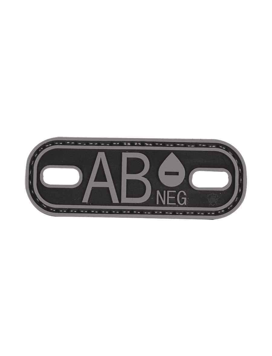 BLOOD TYPE AB- MORALE PATCH